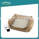 New Design Winter Soft Plush Electric Warmer Heated Pet Bed thumbnail-1