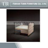 Modern Travertine With Movable Glass Surface Tea Table thumbnail-4