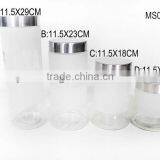 Eco-friendly Frosted Effected Glass Water Bottle /cup thumbnail-1