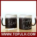 Topjlh Manufacturer New Paintable Ceramic Chalk Coffee Mugs thumbnail-2