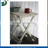 Solid Wood Folding Round Outdoor Table thumbnail-1