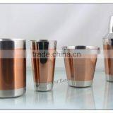 Stainless Steel Bar Set With Copper Finish thumbnail-1