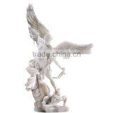 St. Michael the Archangel Large Angel Marble Statues for Garden Decoration