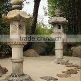 Marble Carving Antique Garden Japanese Stone Lantern thumbnail-2