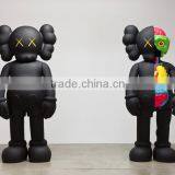 Promotion High Quality Fiberglass Kaws Life Size Cartoon Statue thumbnail-3