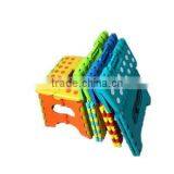 Simplify Plastic Folding Step Stool With Handle thumbnail-1