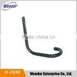 Sturdy Black Powder Coated Metal Steel Pipe Hook Wall Hook Storage Garage Hook thumbnail-1