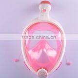 Silicone Diving Mask Full Face Snorkel Mask Collapsible Easy to Breath thumbnail-1