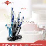 Kitchen 5pcs Ceramic Knife Set With Acrylic Stand thumbnail-1