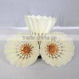 Durable Goose Feather Shuttlecock for Badminton, Indoor Sports for Tournament thumbnail-1