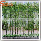 Newest Artificial Green Bamboo Poles Outdoor Bamboo Fence thumbnail-3