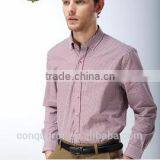 New Causual Slim Fit Men's Cotton ShirtsMSH20150018 thumbnail-1