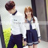 Unisex Design Korean High School Uniforms White Shirt thumbnail-5