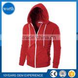 2017 Custom Thermal Hoodies Mens French Terry Oversized Dropped Shoulder Pullover Warm Hoodie With Ribbed Trims thumbnail-1