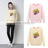 Popular Patches Pullover Women Sweatershirt Sport Sweater With Your Logo thumbnail-1