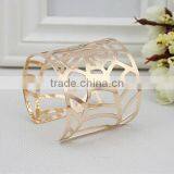 Fashion Cobweb Hollow Golden Bangles Adjustable for Women Designs thumbnail-3