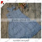 JannyBB wholesale sleeveless dress girls long party dress with adjustable strap