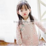 the spring of 2016 the new foreign trade children's clothing wholesale cotton flower dress of the girls