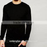 Tight Slim Fit Sweatshirt Men Long Sleeve T Shirt Latest No Hood Sweatshirt Wholesale Clothes Men thumbnail-2