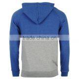 Custom Designs Two Color Plain Cotton Hoodie For Men thumbnail-2