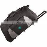Excel 26" Wheeled Travel Duffel Bag - Features a Hideaway Wheeled System With a 14" Telescoping Handle and Comes With Your Logo. thumbnail-2