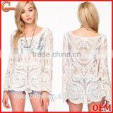 Latest Summer Lace Blouse Fashion Blouses for Middle Aged Women