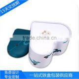 Fine Heart - Shaped Chocolate Tinplate Wallet Biscuits Box Production and Processing Matte Iron Material Metal Cans thumbnail-1