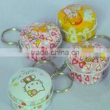 Tiny Round Metal Candy Tin Box for Candy and Sweet Package thumbnail-1