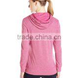 Women's Heathered Knit Zipper-up Hoodie thumbnail-4