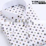 2015 Lastest Transfer Print Fashion Mens Dress Shirt thumbnail-1