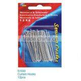 D&D Metal Curtain Hooks (No51033) thumbnail-1