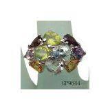 Sell Semiprecious Silver Ring thumbnail-1