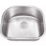 Stainless Steel Single D Bowl Undermount Sink thumbnail-1