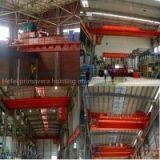QD Electric Double-beam Hook Bridge Crane 5-100 Tons thumbnail-1