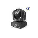 4 IN 1 Multifunctional LED Stage Light Mini Wash Moving Head IP33 Waterproof Rating