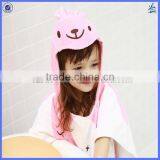 Promotional hooded towelling beach robe, poncho kids beach towel or children beach robe towel