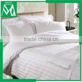 Queen Size Bed Sheet Set Cotton White for Hotel thumbnail-1