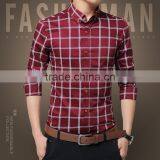 Men Plaid Long Sleeve Shirt thumbnail-5