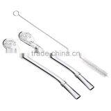 Stainless Steel Yerba Mate Tea Bombilla Straw Coffee Stirrer Drinking Straw thumbnail-6