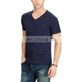 OEM Clothing Manufacturing v Shape Collar Jersey t Shirt thumbnail-4