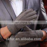 Factory Wholesale 100% Real Sheepskin Fur Gloves thumbnail-1