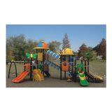 HLB-7073B Kids Plastic Swing and Slide Set Children Playground Outdoor thumbnail-5