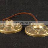 Vintage-Tibetan-Buddhist-Tingsha-Bells-Handcrafted-in-Nepal-Om-Mani-Padme-Hum Small Tibetan Tingsha Cymbals Bell Om Mani Padme thumbnail-3
