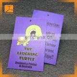 Customiz Garment Printed Paper Hang Tag, Swing Tag With Designs, Brand, Logo for Clothing, Jeans, Jackets, Bags thumbnail-1