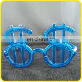 Custom Crazy Party Favor Led Flashing Dollar Sunglasses
