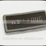 Nice Brown Real Leather Label , Small PU Leather for Jeans, Custom Logo is Welcome