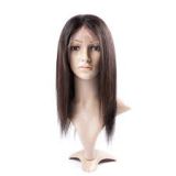 Double Layers Cuticle Aligned Synthetic Hair Wigs 14 Inch