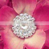 2013 New Rhinestone Hair Flower Embellishment Garment Accessory Button Shoe Clip