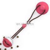 Multifunction Pet Molar Bite Toy Food Dispensing Suction Cup Dog Toy thumbnail-3