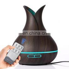 Home appliance wooden grain aroma diffuser mini humidifier air purifier oil diffuser aroma essential